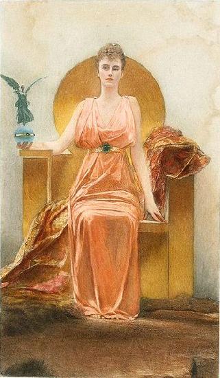 Jean-Joseph Benjamin-Constant Portrait of Madame Helene Vincent Spain oil painting art